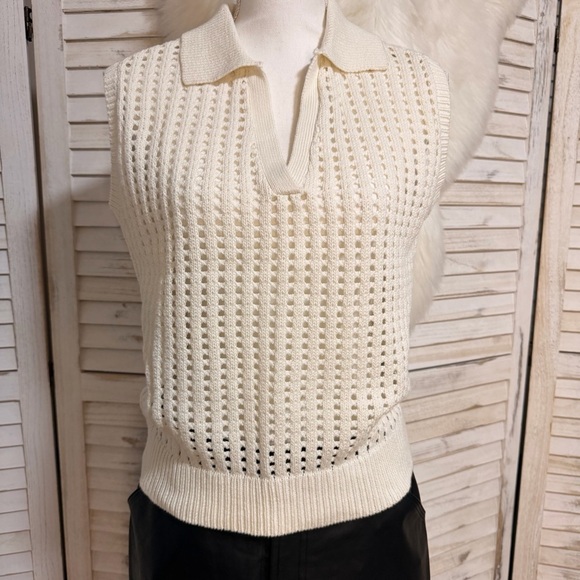 Sanctuary Sweaters - Sanctuary Cream Knit Sweater Vest